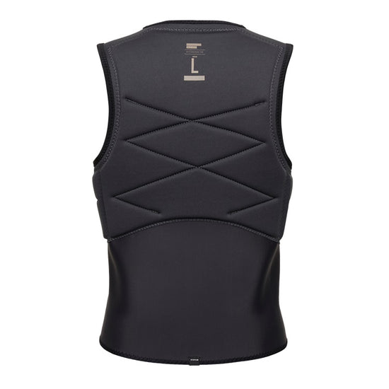 Mystic Outlaw Impact Vest Fzip Black