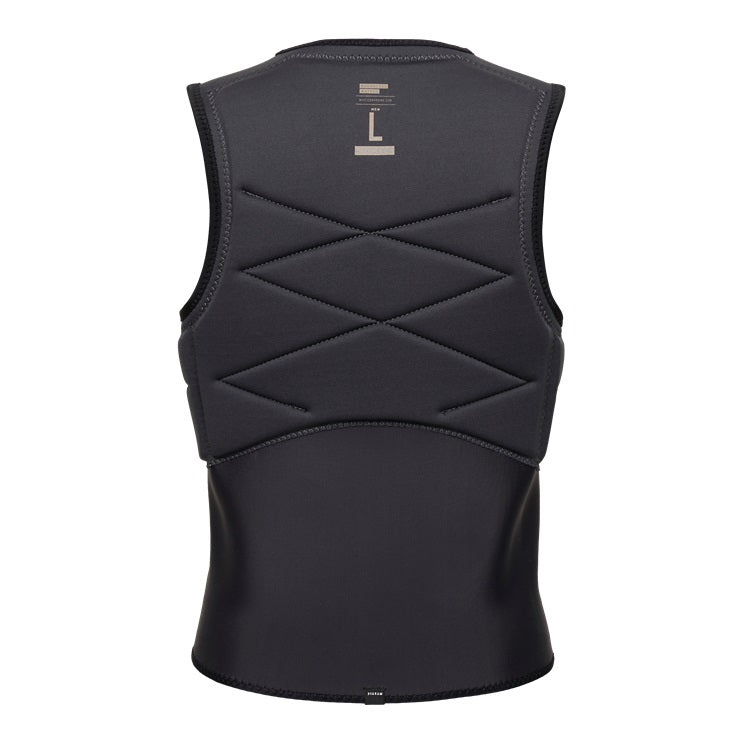Mystic Outlaw Impact Vest Fzip Black