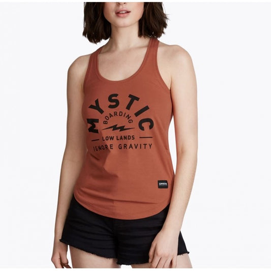 Mystic Lowe Singlet Women Rusty Red
