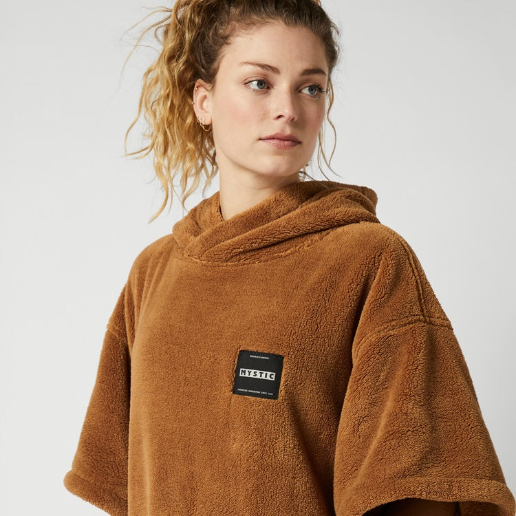 Mystic Poncho Teddy Slate Brown 2024