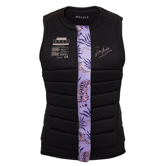 Mystic Zodiac Impact Vest Fzip Wake Black Purple