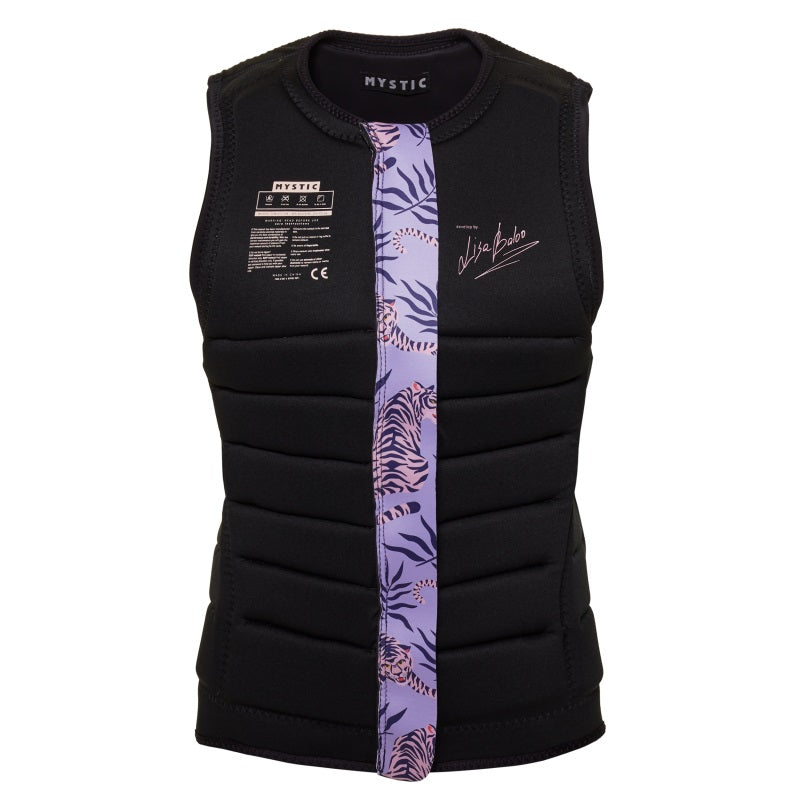Mystic Zodiac Impact Vest Fzip Wake Black Purple