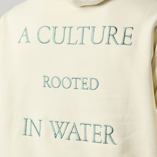 Mystic Rooted Hood Sweat Dirty White