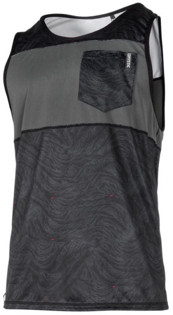 Mystic Stone Tanktop Quickdry Black Grey