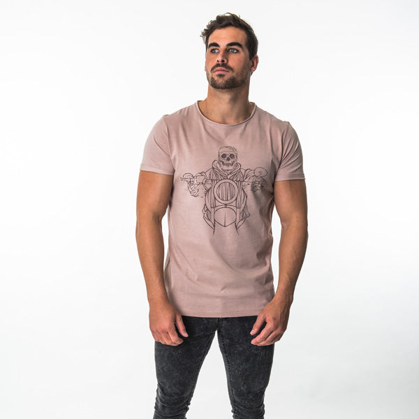 Mystic Kook Tee Barely Red