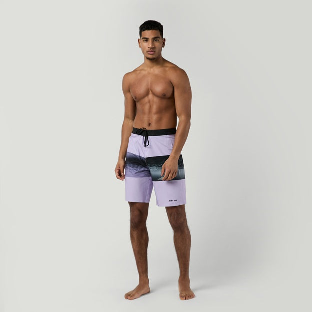 Mystic Region Boardshort Lilac