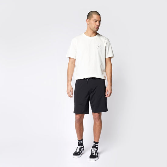 Mystic Trail Hybrid Boardshort Black