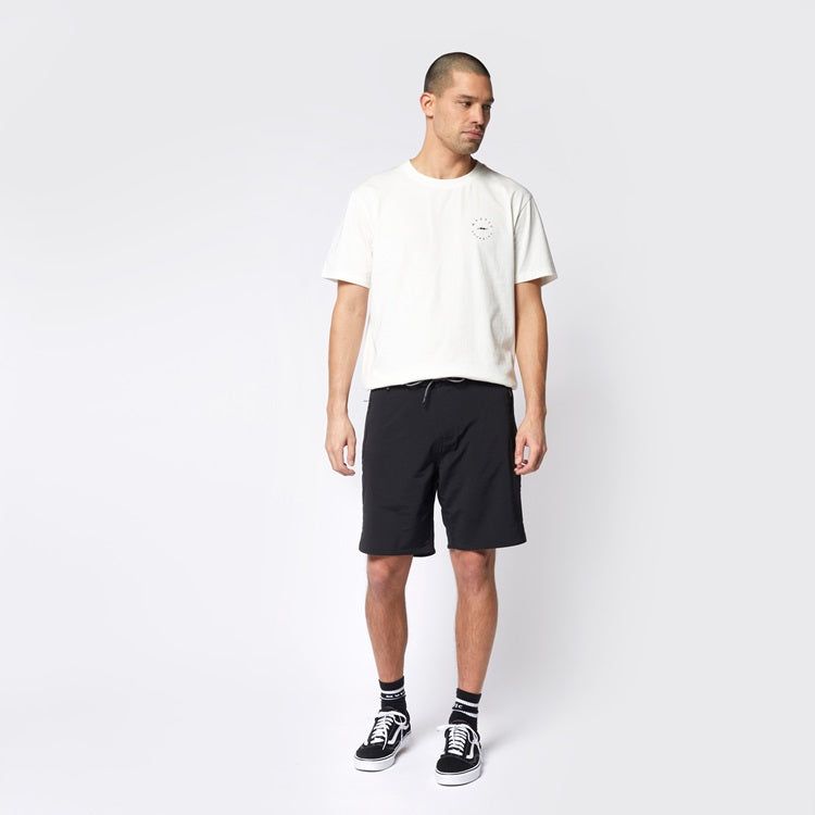 Mystic Trail Hybrid Boardshort Black