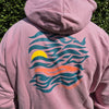 Schwerelosigkite Hoodie Wild Fluid Coral