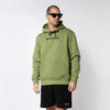 Mystic Icon Hood Sweat Dark Olive