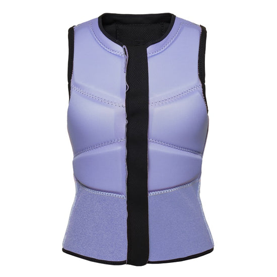 Mystic Ruby Impact Vest Fzip Women Black Purple