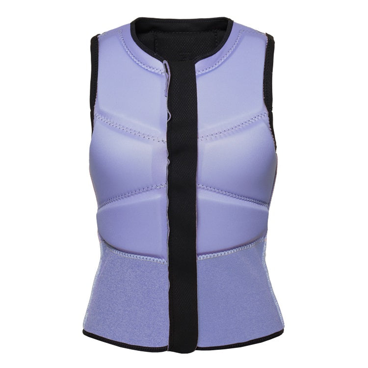 Mystic Ruby Impact Vest Fzip Women Black Purple