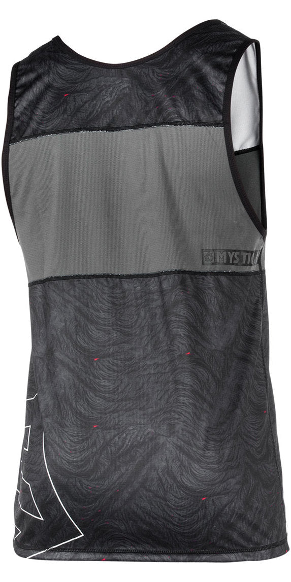 Mystic Stone Tanktop Quickdry Black Grey
