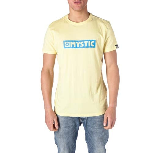Mystic Brand Tee Yellow Cream