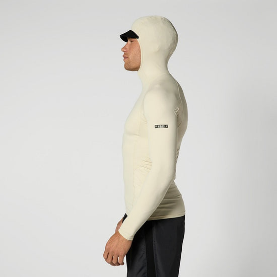 Mystic Uncharted L S Hooded Rashvest Sand