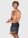 Brunotti Paitor-Stripe Men Boardshort Graphite Blue