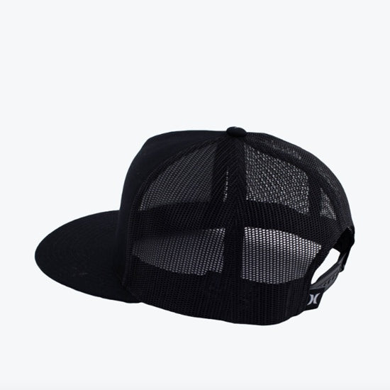 Hurley Icon Solid Flat Trucker Cap