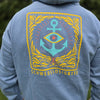 Schwerelosigkite Hoodie Mosaik Blue