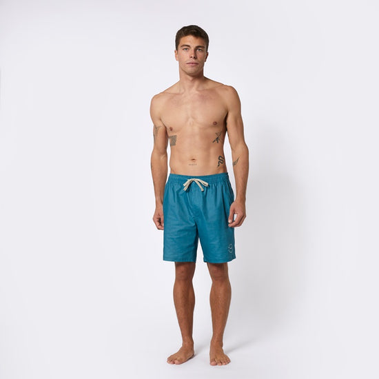 Mystic The Volley Hybrid Short Ocean