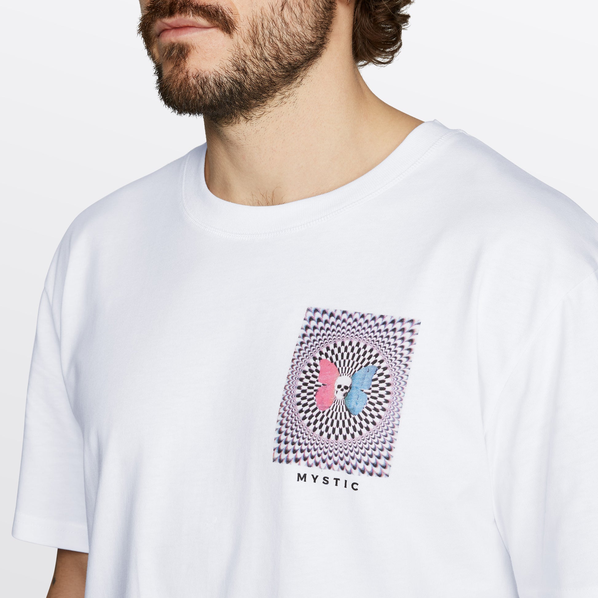 Mystic Butterfly Tee White