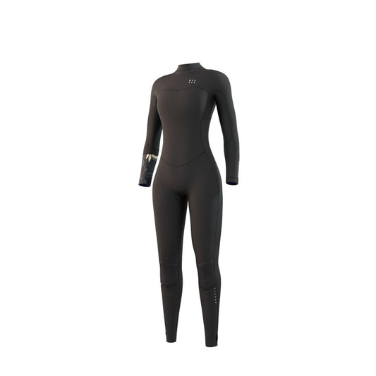 Mystic Dazzled Fullsuit 4/3mm Bzip Women Black