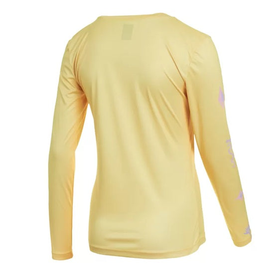 Mystic Paradise L/S Quickdry Women Pastel Yellow