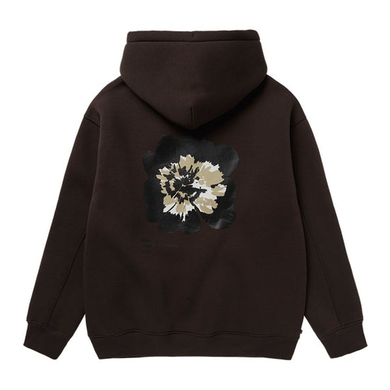 Mystic Heartsease Hood Sweat Dark Brown