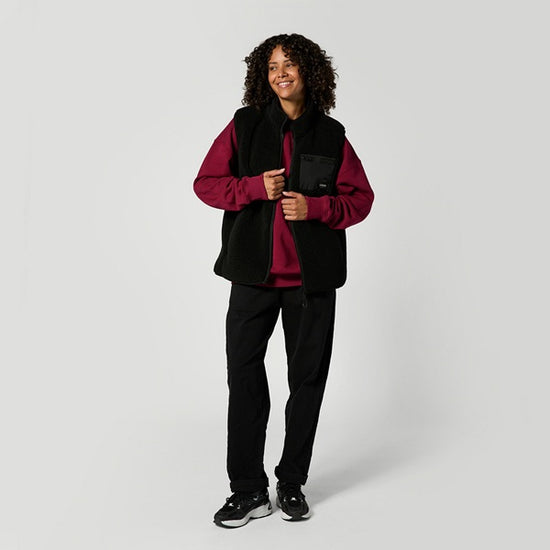 Mystic Teddy Bodywarmer Weste Black