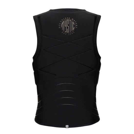 Mystic Outlaw Impact Vest Fzip Black