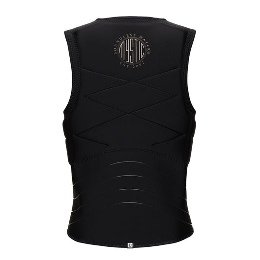 Mystic Outlaw Impact Vest Fzip Black
