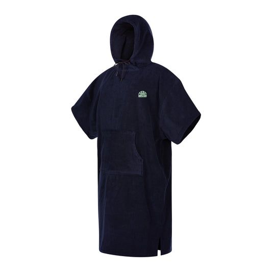 Mystic Poncho Velour Night Blue