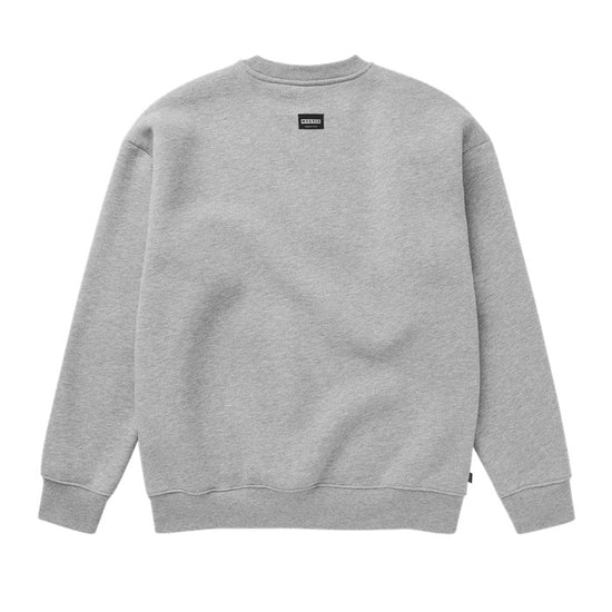 Mystic Brand Crew Sweater Light Grey
