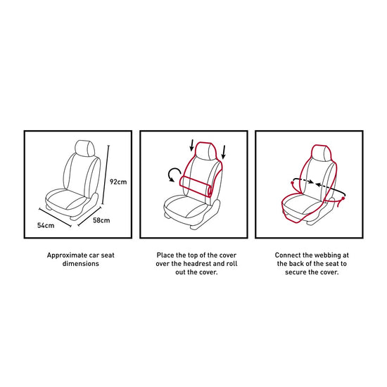 Mystic Car Seat Roll Single Cover