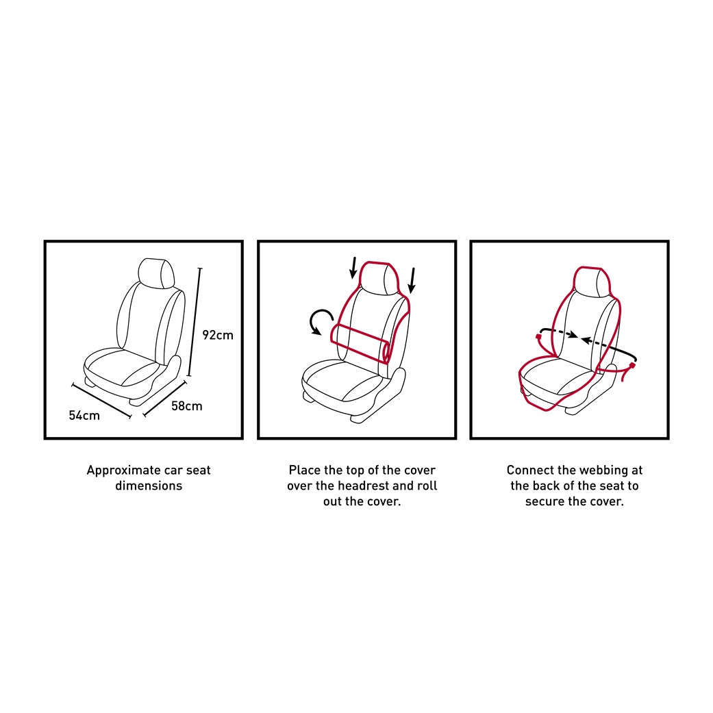 Mystic Car Seat Roll Single Cover