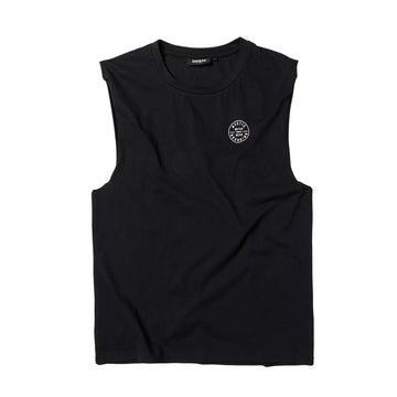 Mystic Boarding Sleeveless Tee Black