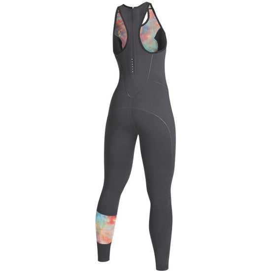 Mystic Lunar Long John 2/2mm Bzip Dark Grey