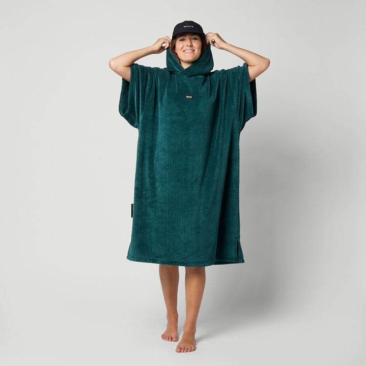 Mystic Poncho Corduroy Teal