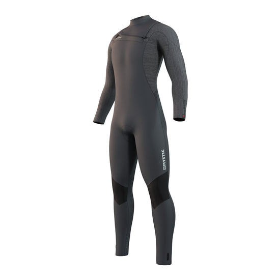 Mystic Majestic Fullsuit 5/4mm Fzip Dark Grey in MT