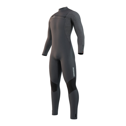 Mystic Majestic Fullsuit 5/4mm Fzip Dark Grey in MT