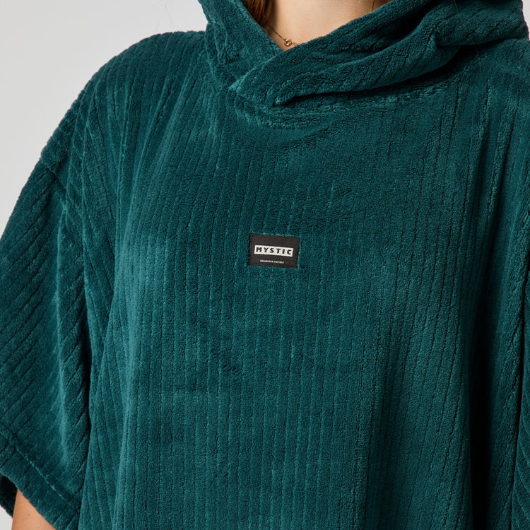 Mystic Poncho Corduroy Teal