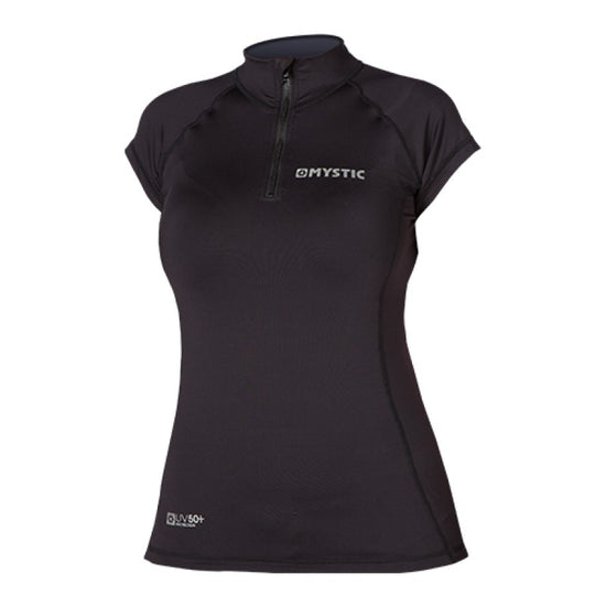 Mystic Diva Rash Vest S/S Black