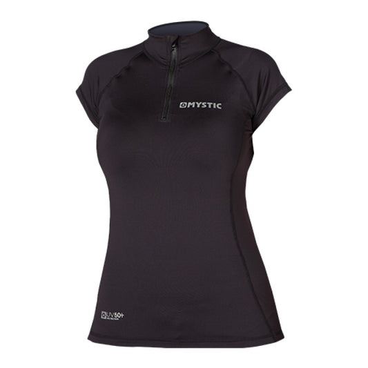 Mystic Diva Rash Vest S/S Black
