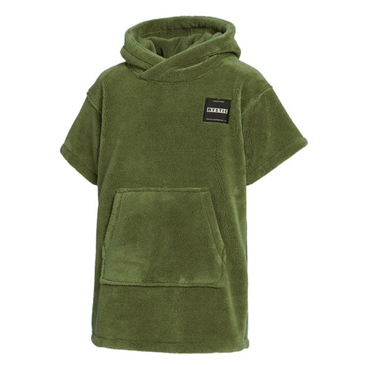 Mystic Poncho Teddy Kids Olive Green