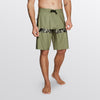 Mystic Intuition High Performance Boardshort Olive Green