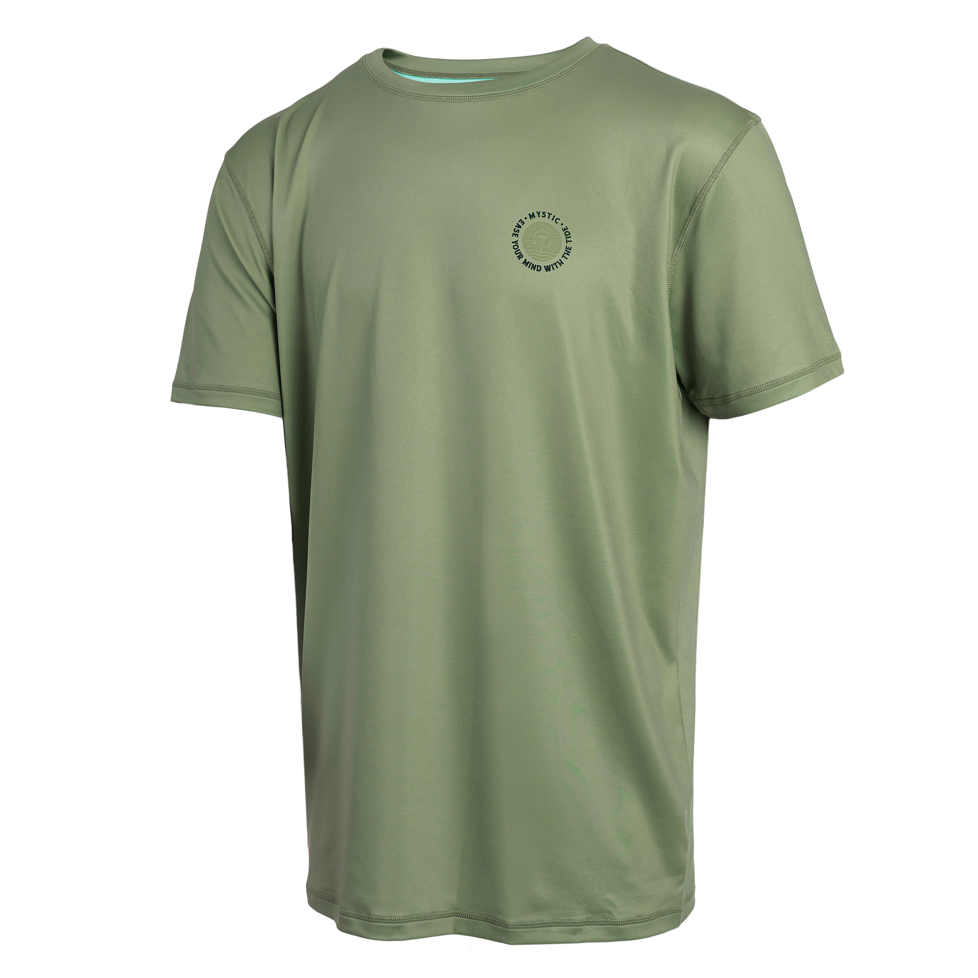 Mystic Ease SS Rashvest Olive Green