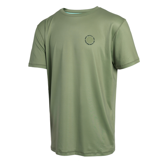 Mystic Ease SS Rashvest Olive Green