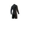 Mystic Marshall L/S Shorty 3/2mm Fzip Black Grey