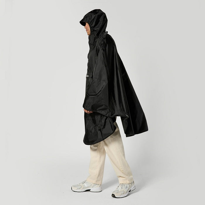 Mystic Rain Poncho Black