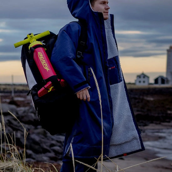 Dryrobe Advance LS Poncho Navy Grey