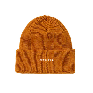 Mystic The Logo Beanie Golden Brown